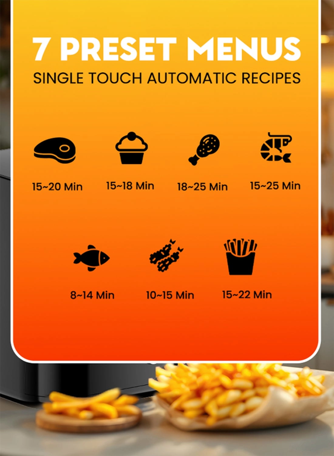 Digital Air Fryer SAF-800N