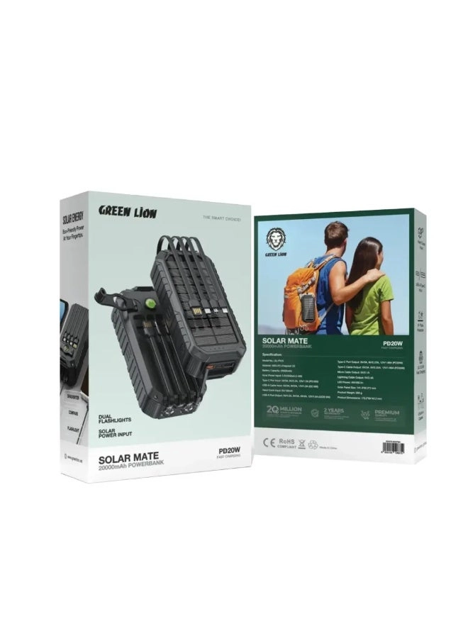 Solar Mate - 20000mAh