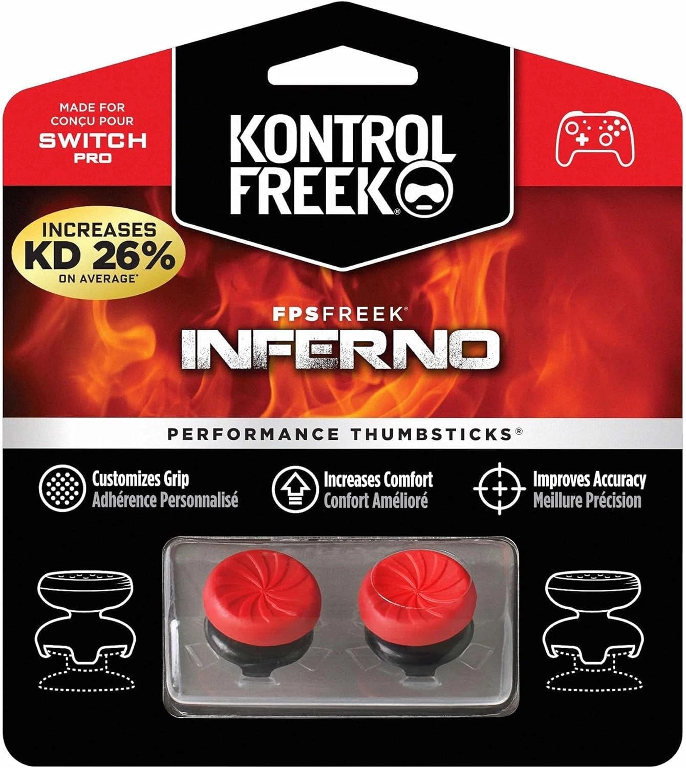 KontrolFreek FPS Freek Inferno - PS5