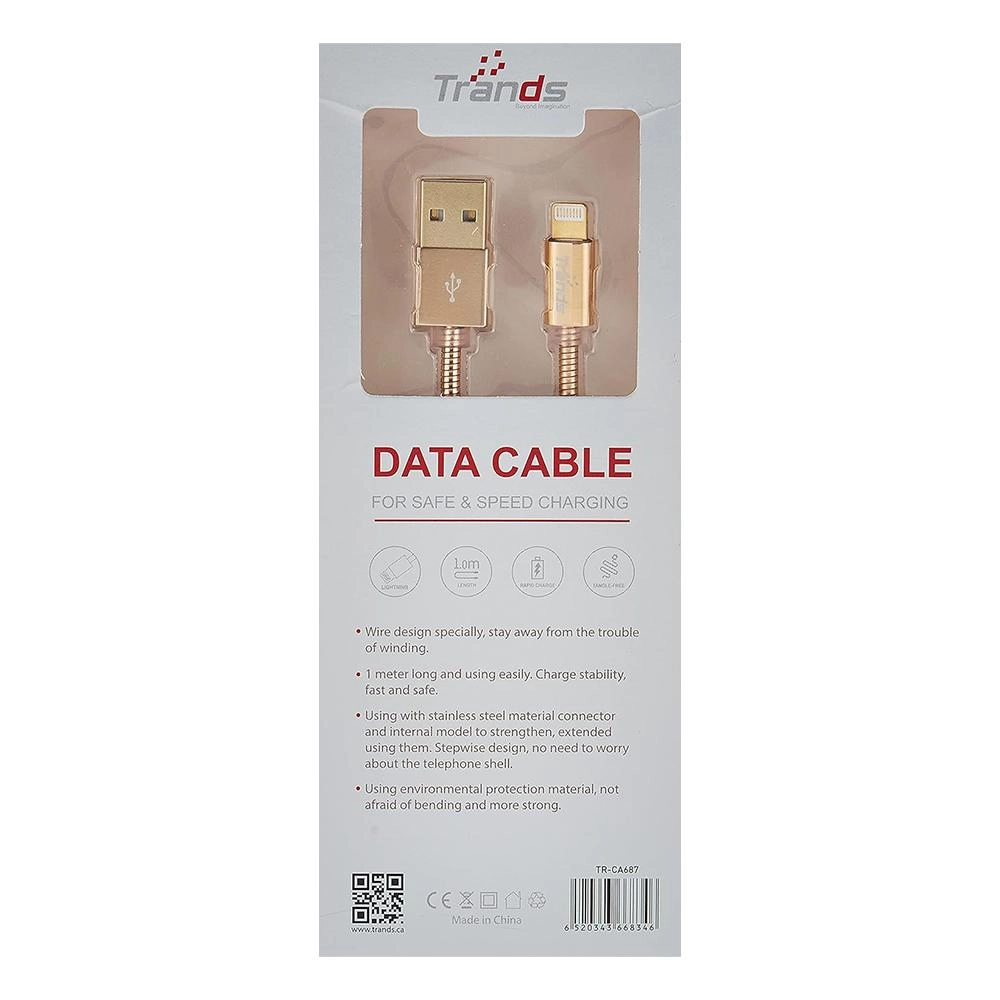 TRCA687 Lightning to USB Data Cable 1m