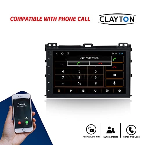 Car Stereo Screen For Toyota Prado - 10.1 Inches