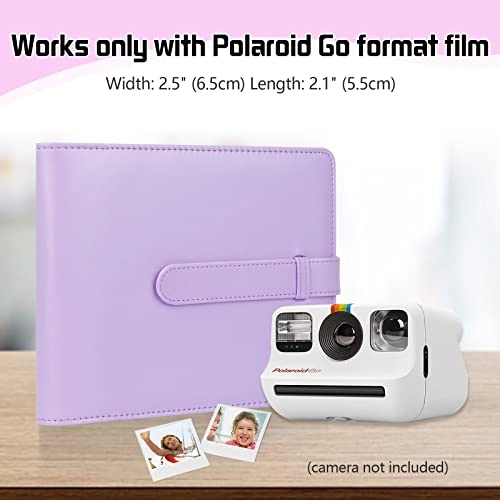 Polaroid Go 256 Pockets Faux Leather Photo Album