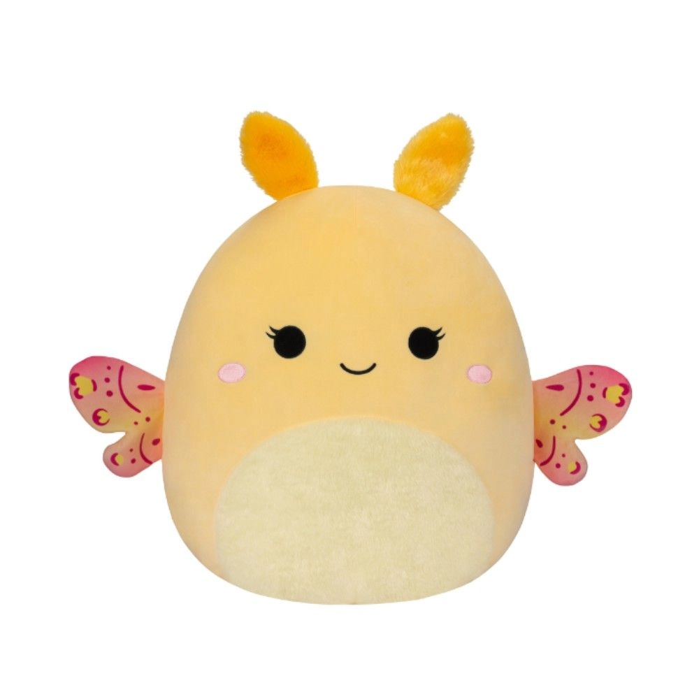 Moth Jumbo 50 cm Yellow Plush