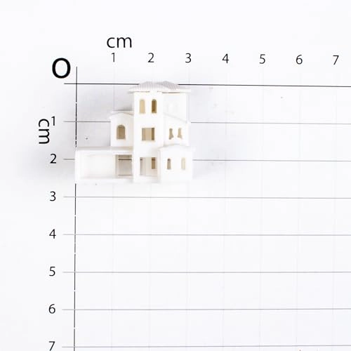 Itsy Bitsy Miniature Villa - 3 Floors White