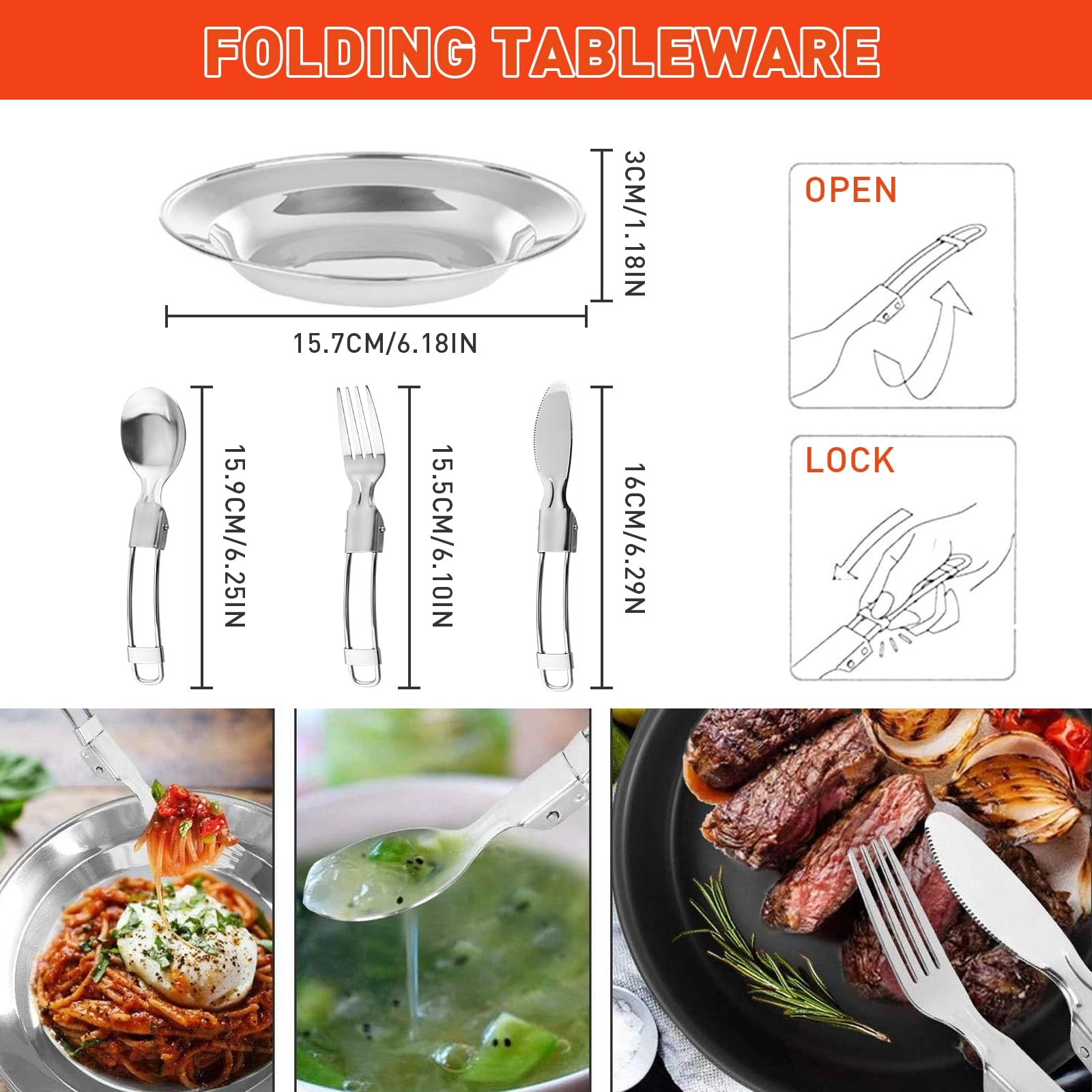 Camping Cooking Set - 17 pieces