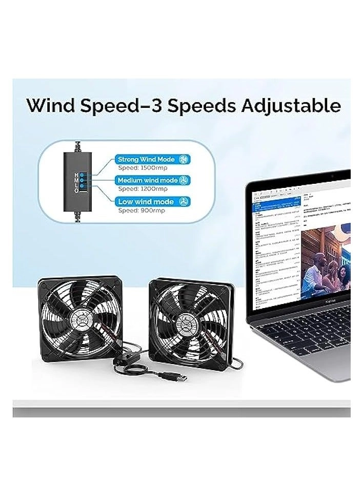 Desk USB Cooling Fan - 140mm