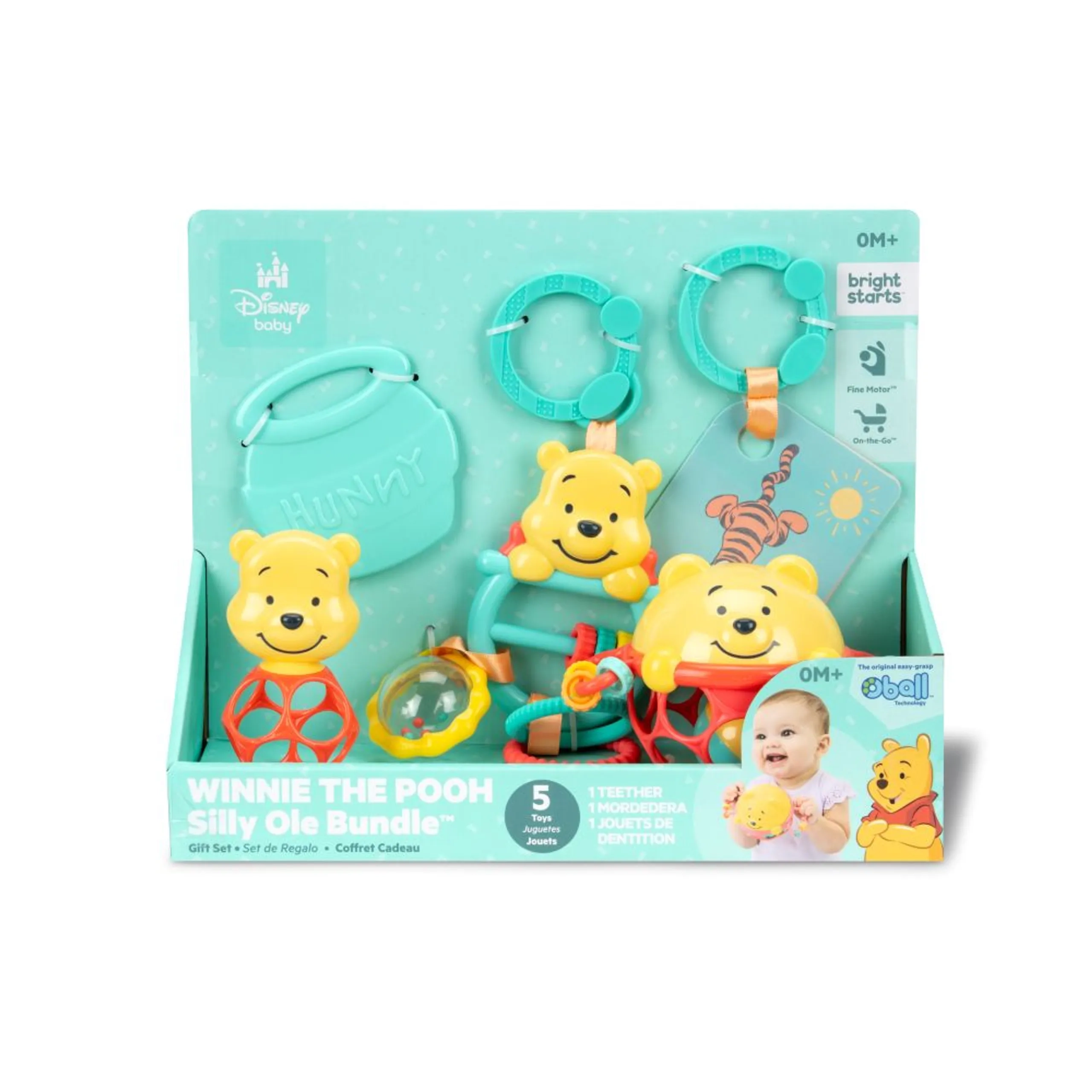 Bright Starts Disney Baby Winnie The Pooh Silly Ole Set - 0 - 36 months