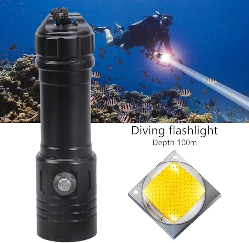 LED Diving Flashlight - 1000LM 100m