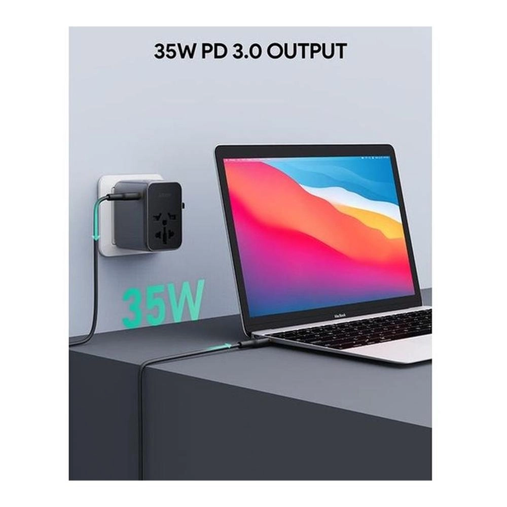 Universal Travel Adapter - US AU EU UK 35W