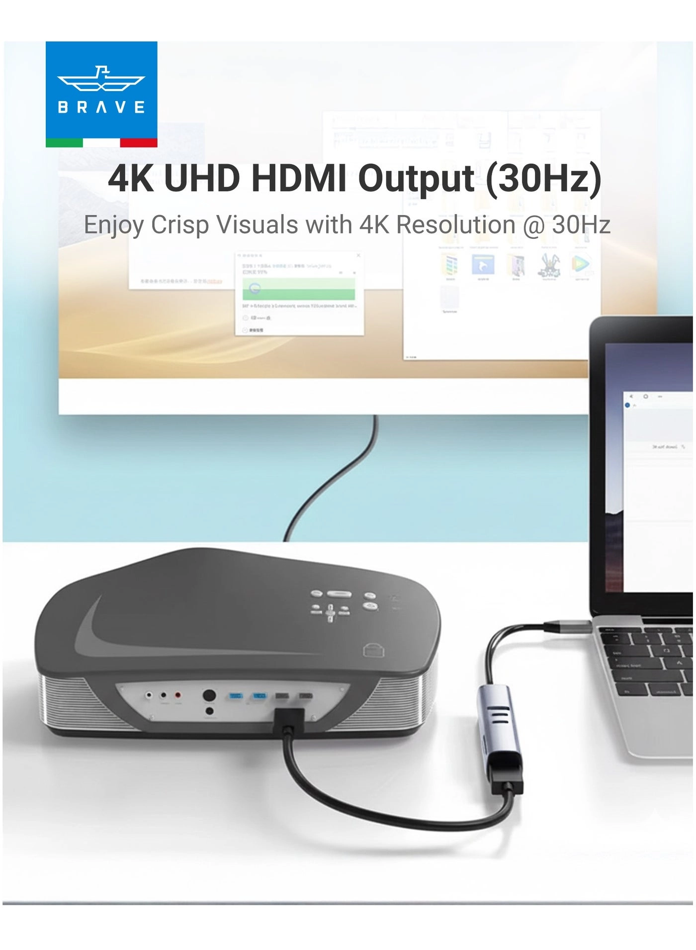 Link Series - 7-in-1 4K HDMI 100W PD