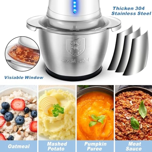 Food Processor - 1.2 Liters Battery Powered