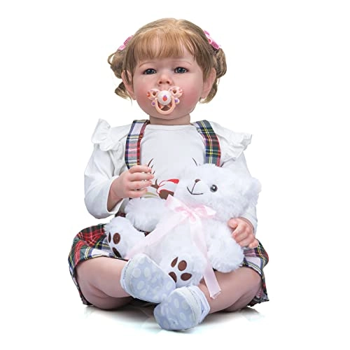 Reborn Baby Doll - 28 Inch Silicone Vinyl Ages 3+