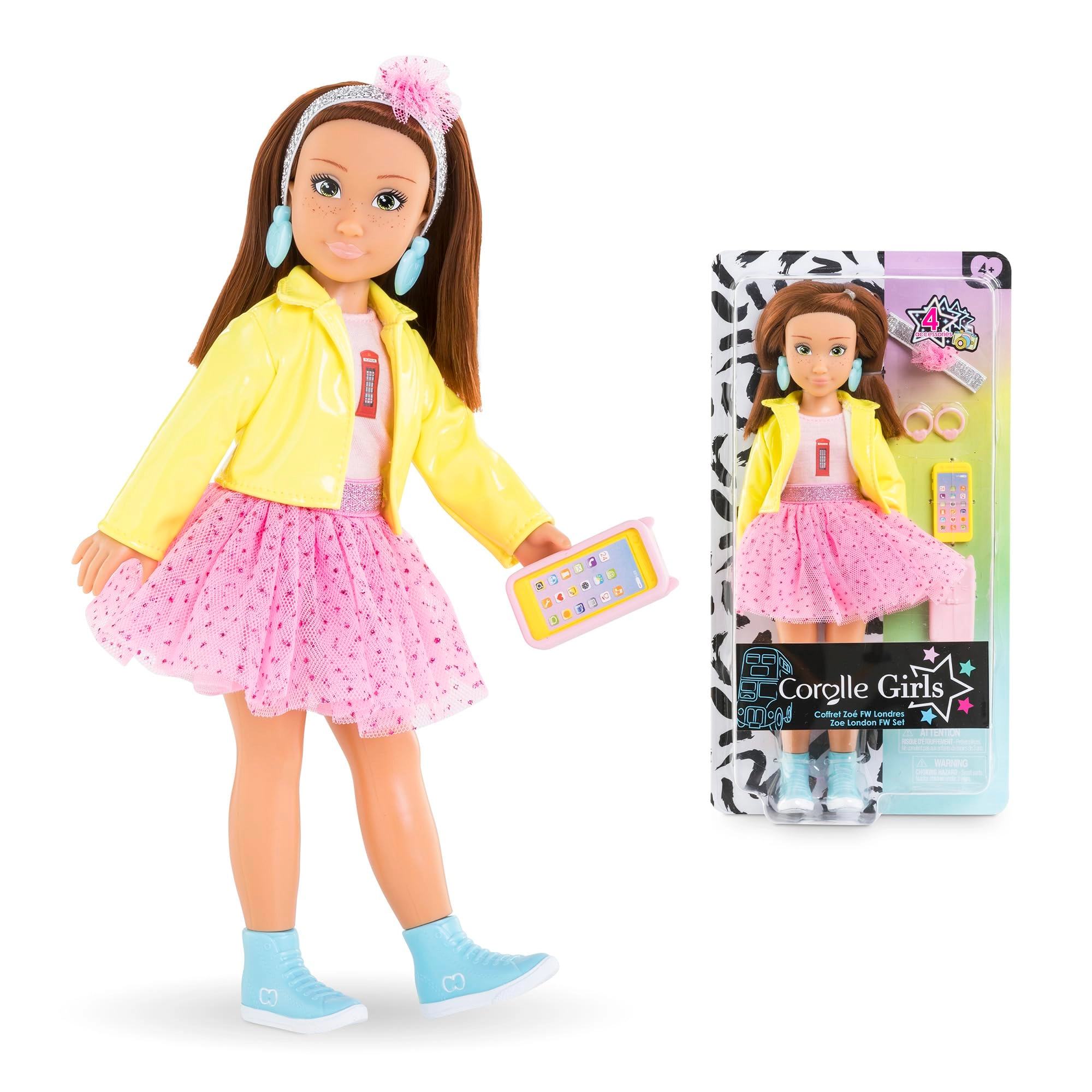 Zoe Dressing Doll - 28 cm Vanilla Fragrance Ages 4+