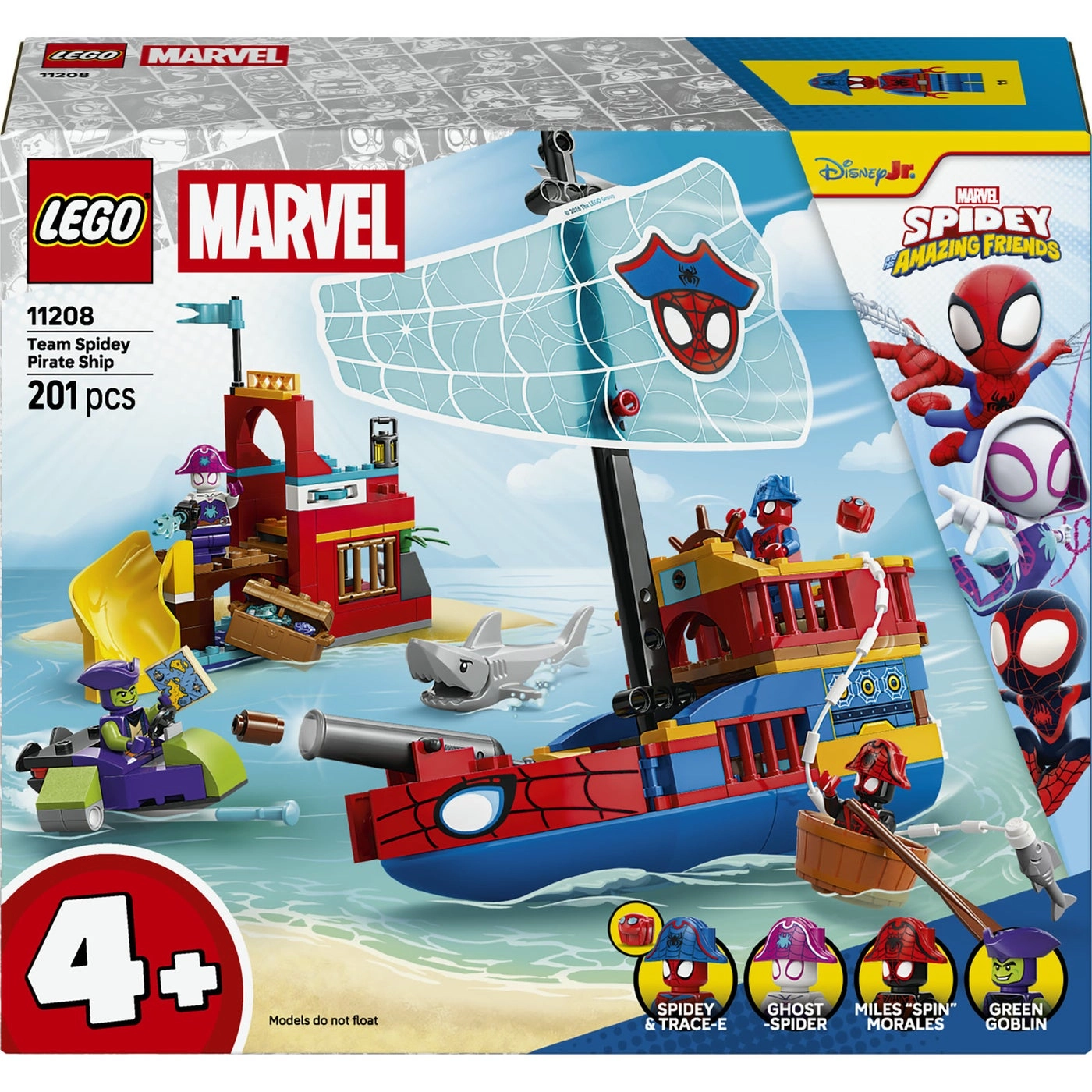 Marvel Team Spidey Pirate Ship - Spider-Man
