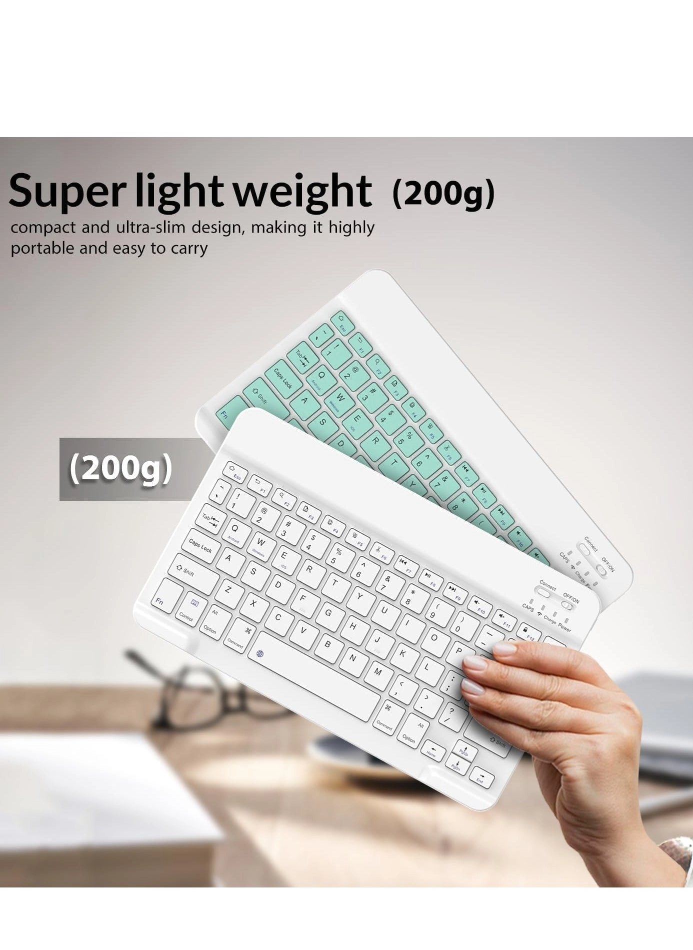 Bluetooth Keyboard and Mouse Combo
