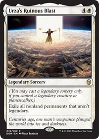 Wizards of the Coast Urza's Ruinous Blast - Dominaria Ungraded