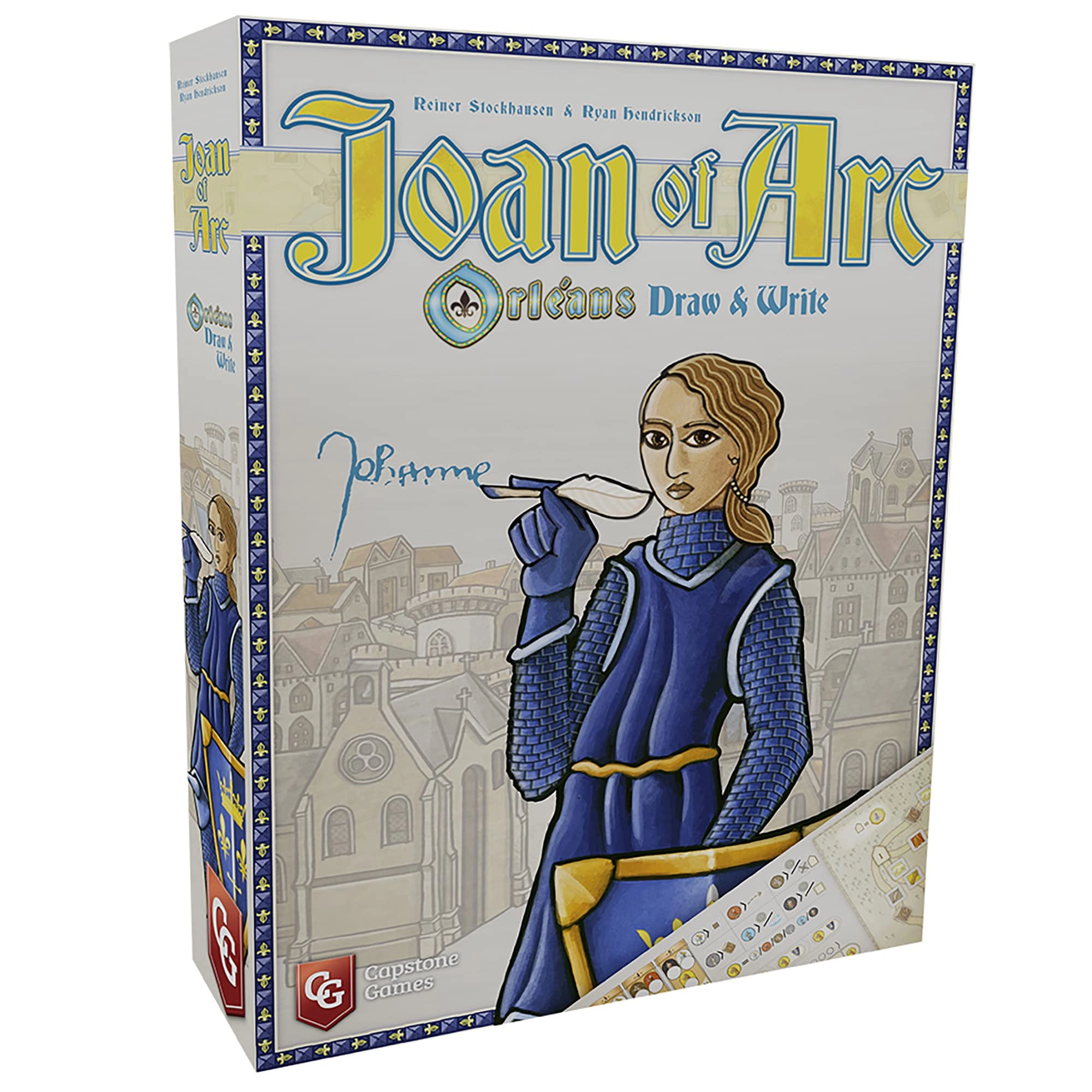 Capstone Games Joan of Arc: Orléans Draw & Write