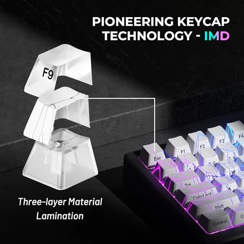 XVX Shine Through Keycaps - Side Print PBT 131 Keys