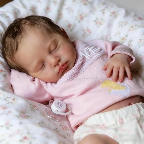 LOULOU Reborn Baby Doll - 20 Inch Vinyl Girl Ages 3+