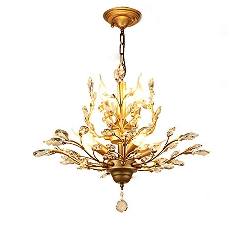 Rustic Flower Chandelier - 7 head Black