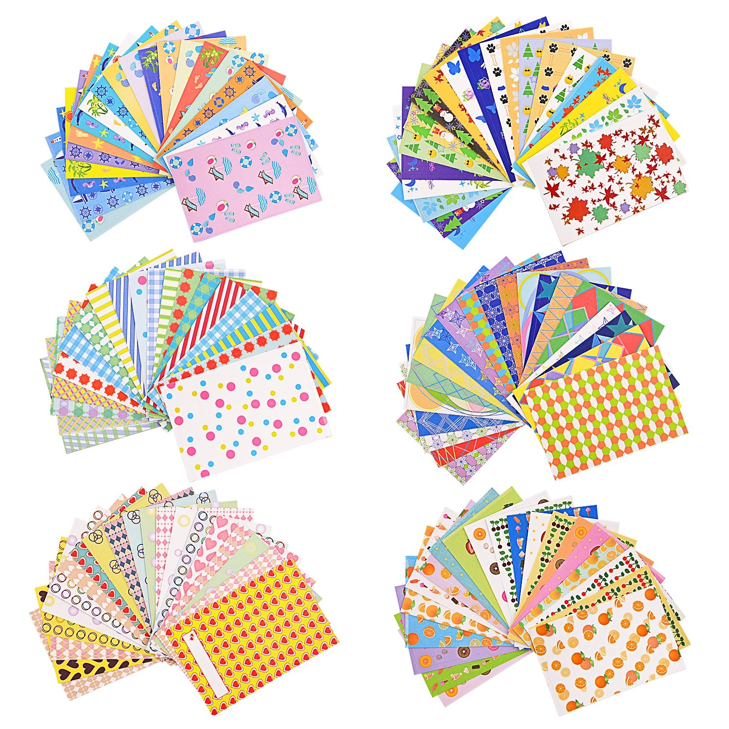 SUNMNS 120 Sheets Colorful Photo Instant Films Sticker