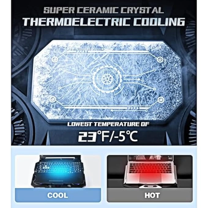 LAPTOP COOLER COOLING PAD - 4 17"