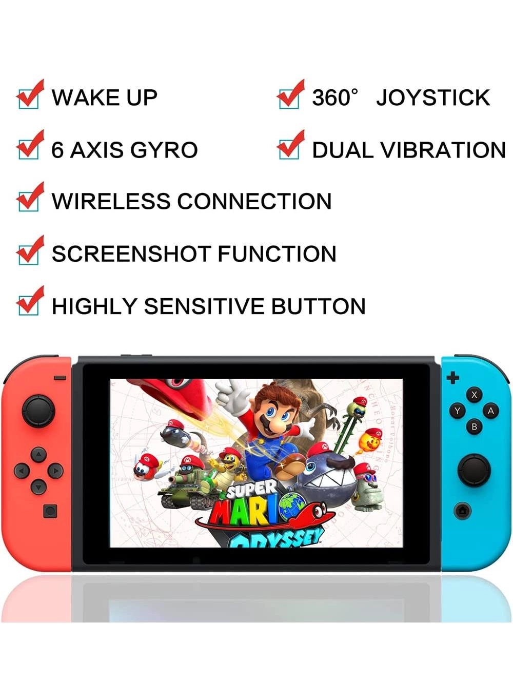 Wireless Replacement Joy-Cons - Nintendo Switch OLED Lite