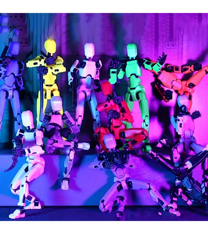 Action Doll Set - 6 years 6-piece