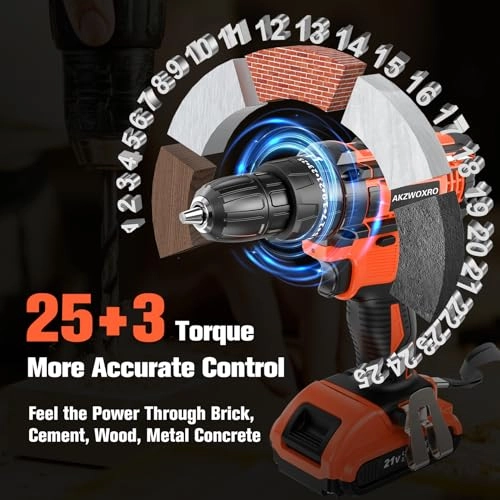 Hammer Drill - 2 x 2.0Ah