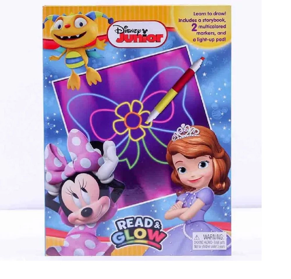Phidal Disney Junior Read & Glow - 3 +