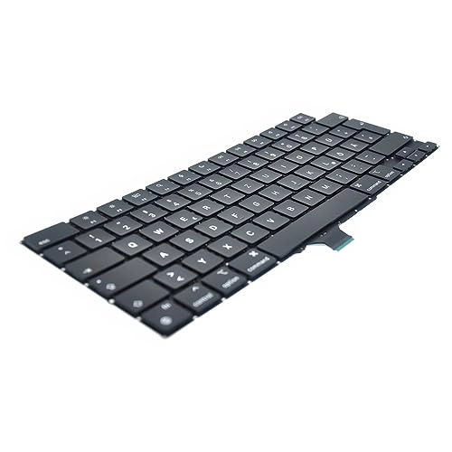 Replacement Backlight German QWERTZ Keyboard + Screws + Screwdriver - DE Wired