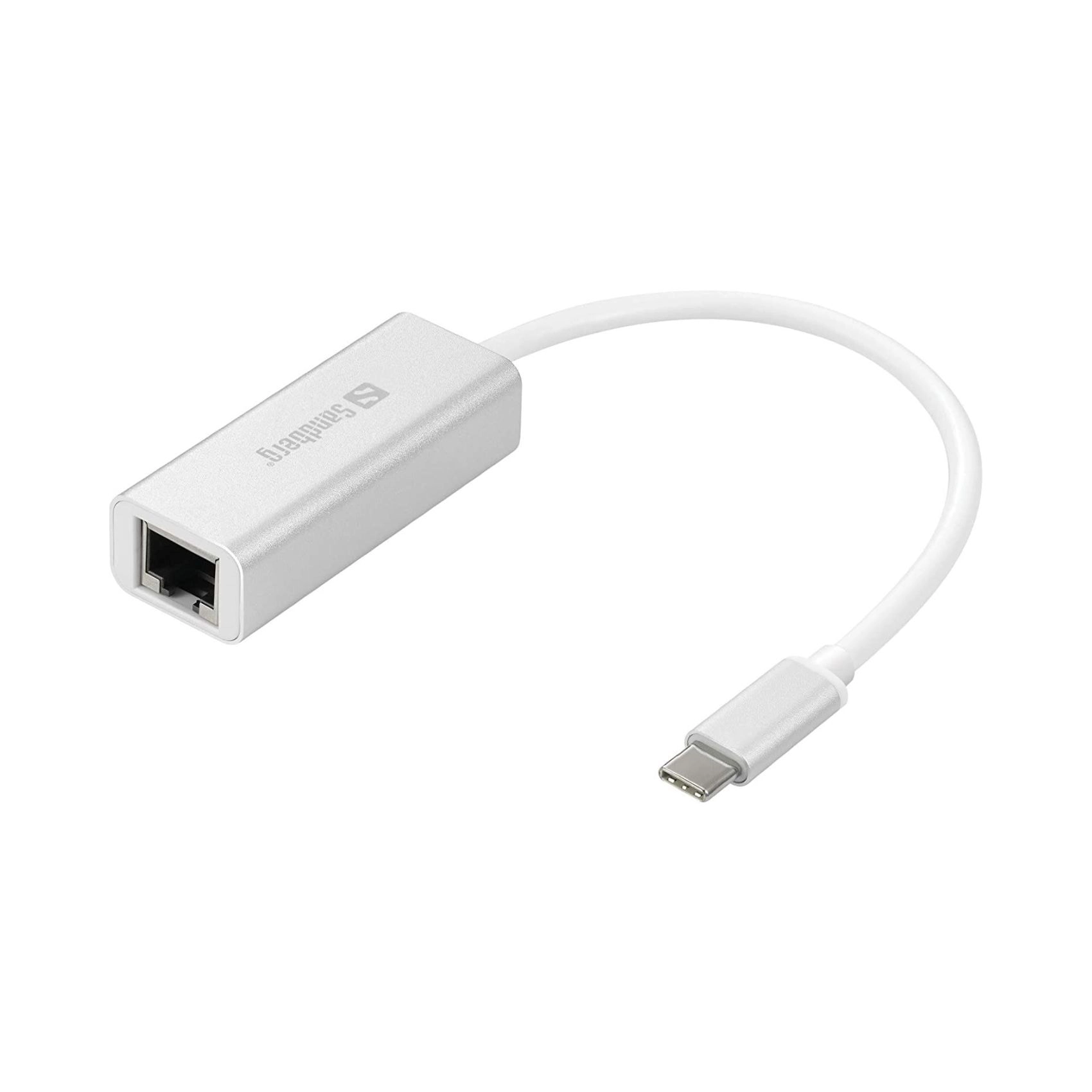 Sandberg Gigabit Network Adapter Cable 1000 Mbps RJ45 to USB-C