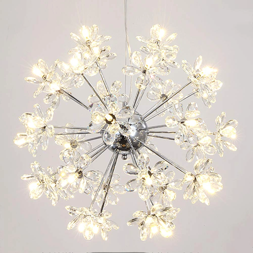 AYMAYA G4 Modern Light Luxury Crystal Chandelier - 64 head Gold and transparent crystals