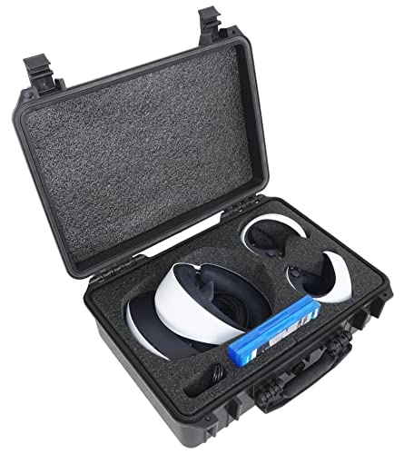 Case Club Hard Carry Case - Fits PSVR2 PRECUT Foam Lockable