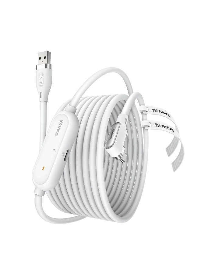 AMVR Link Cable 36W USB-C to USB-C 5m 90-Degree