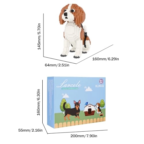 DIY Micro Dog - Beagle 964pcs
