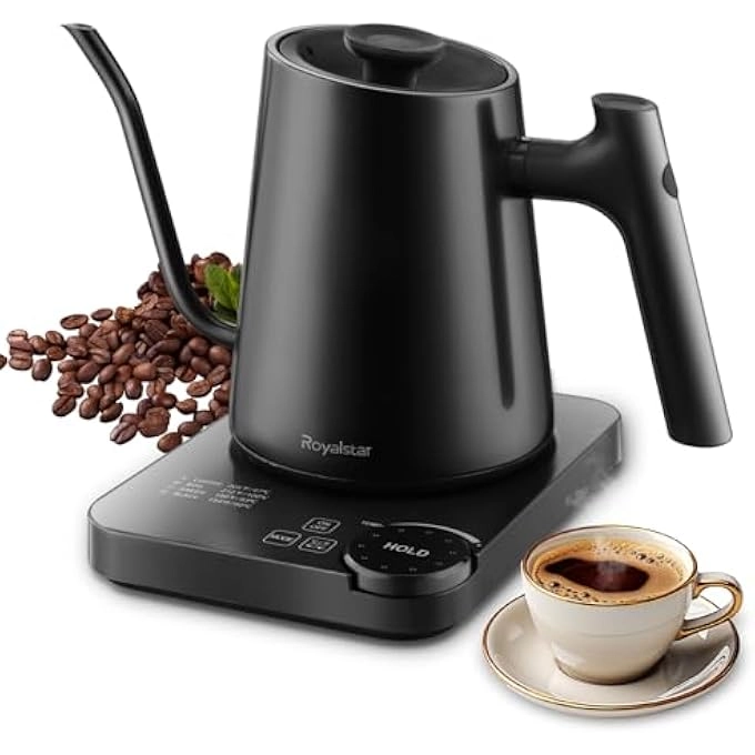 Royalstar Temperature Control Gooseneck Electric Kettle