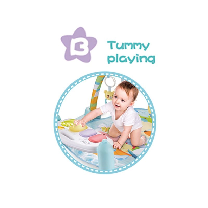 Baby Play Mat Activity Gym - Suitable for 3 months & above