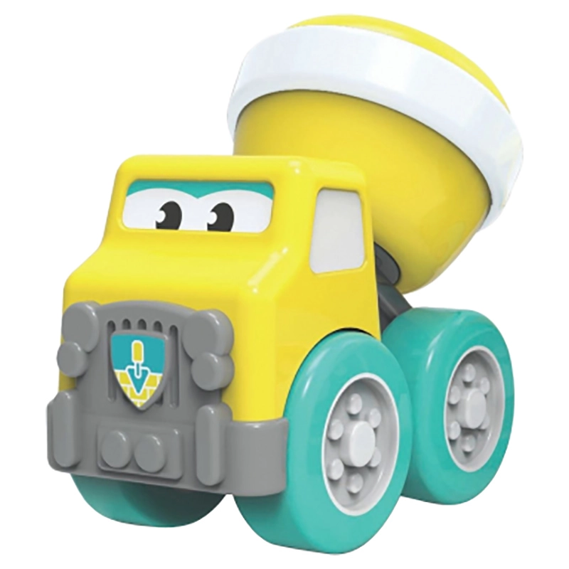 BB Junior Drive N Rock - Cement Mixing Truck - Free rolling wheels Light & sound