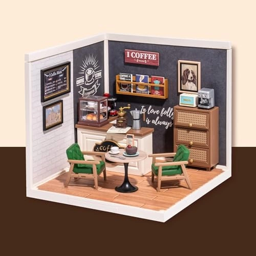 DIY Miniature House Kit - DAILY INSPIRATION CAFE 1:24
