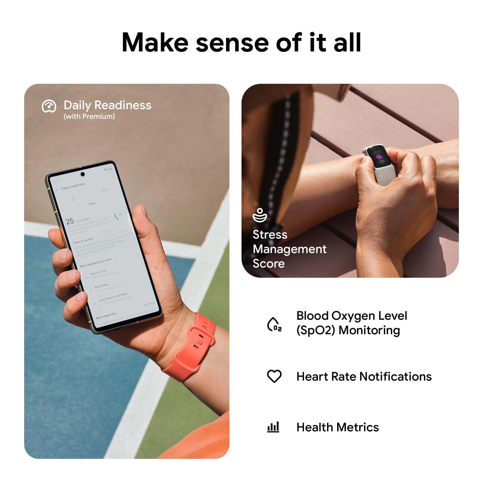 Charge 6 - One Size (S & L Bands Included)