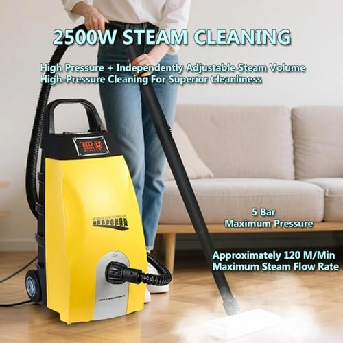 High Pressure Steam Cleaner - 4.0-5.0bar 3.5l