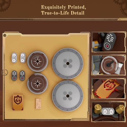 Steampunk Mechanical Elephant - 1700+ blocks LED Light