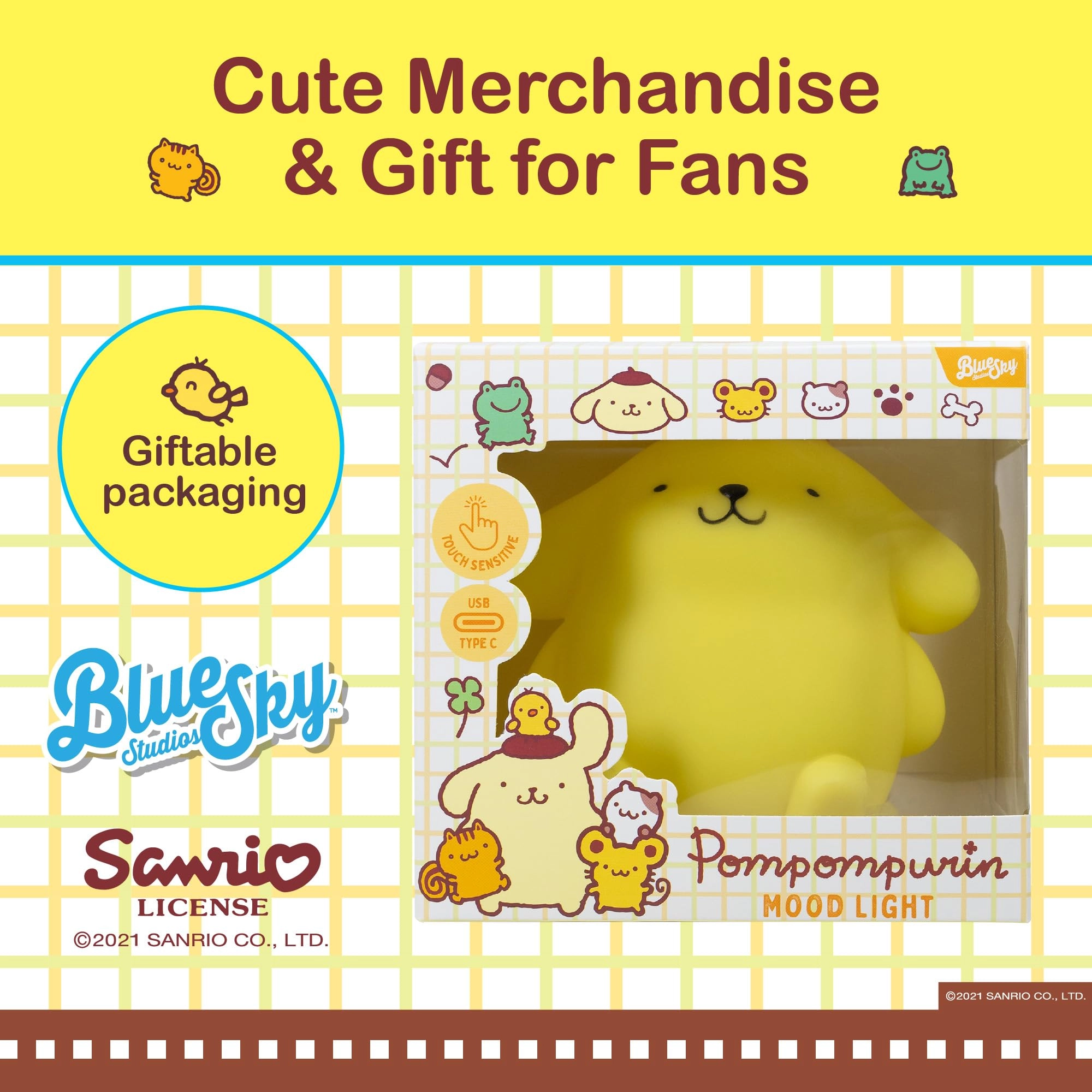 Hello Kitty Character Light - Mood Light Yellow