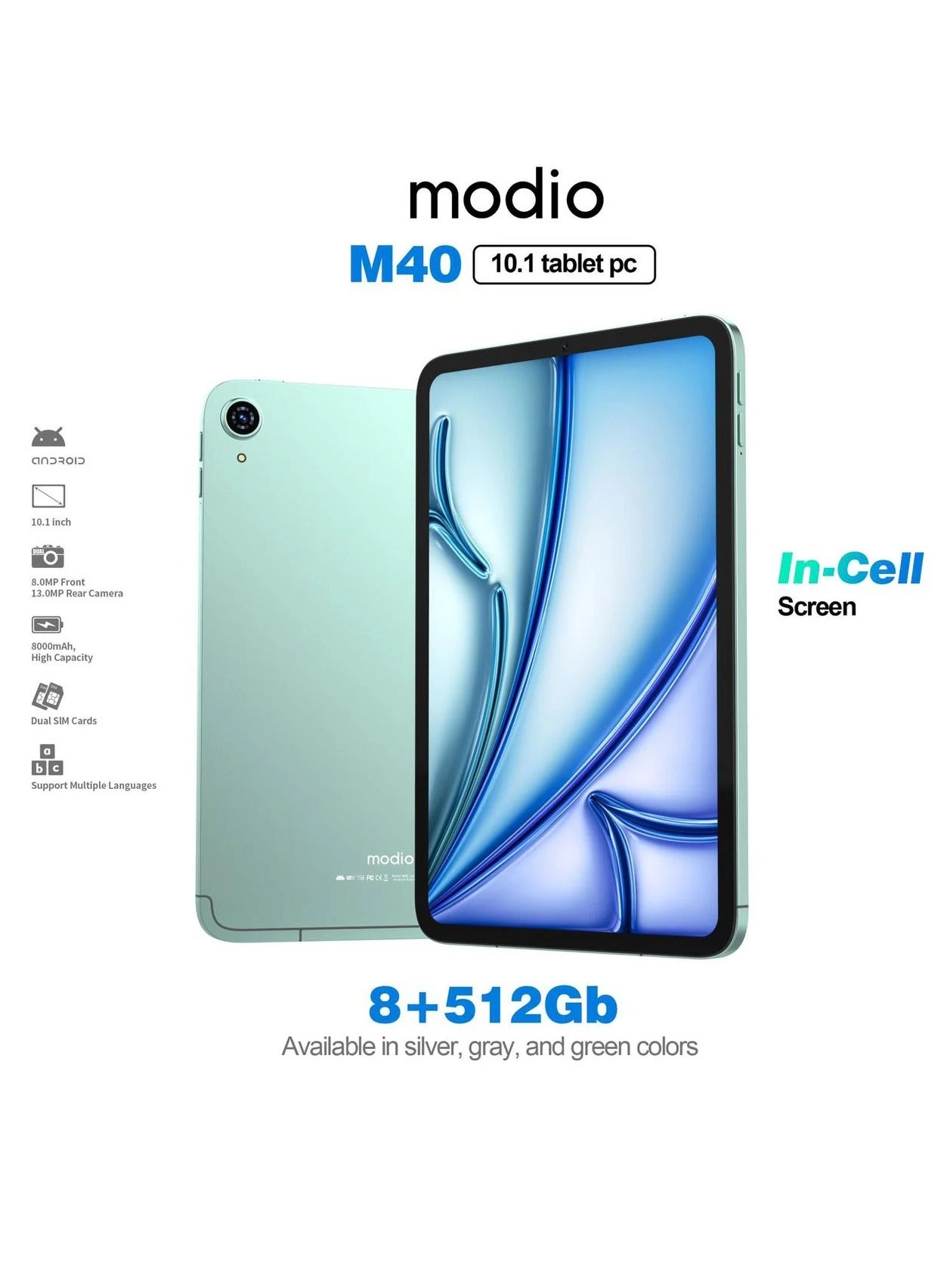 modio M40 - 512GB 10.1"