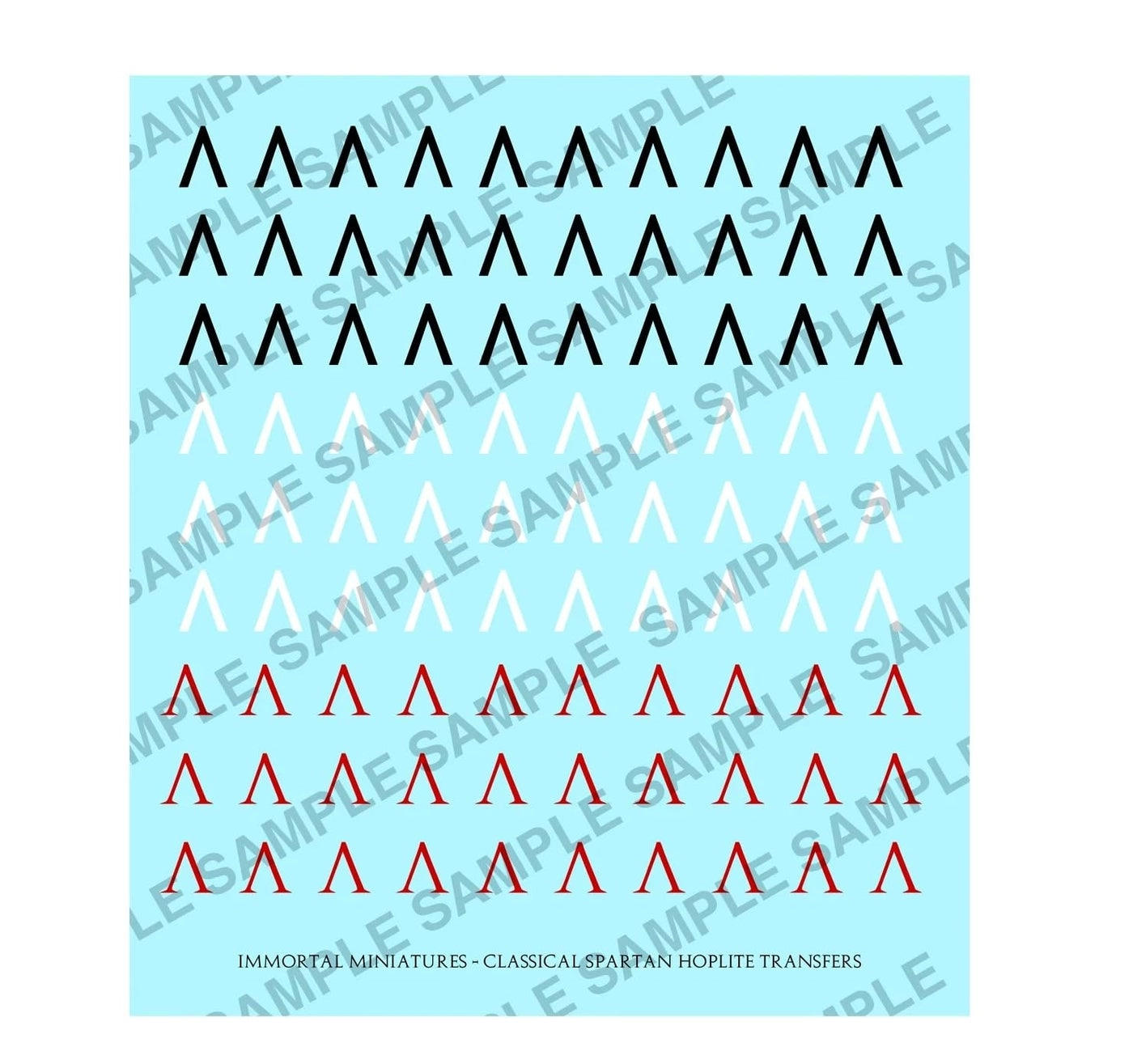 Hail Caesar: Spartans Model Kit (WGH-GR-01) - Plastic Unpainted