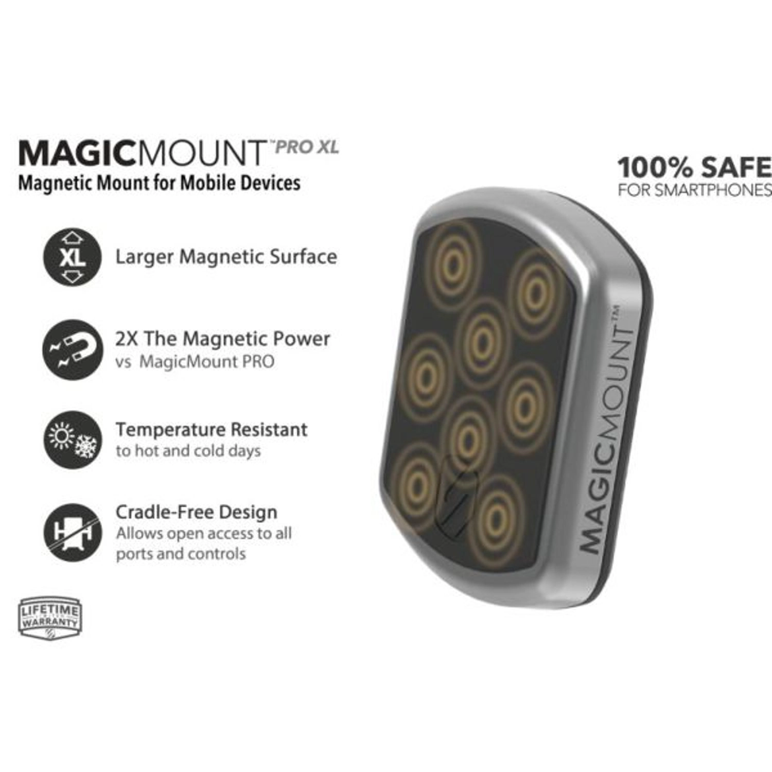 MagicMount Pro XL - Magnetic Car Mount