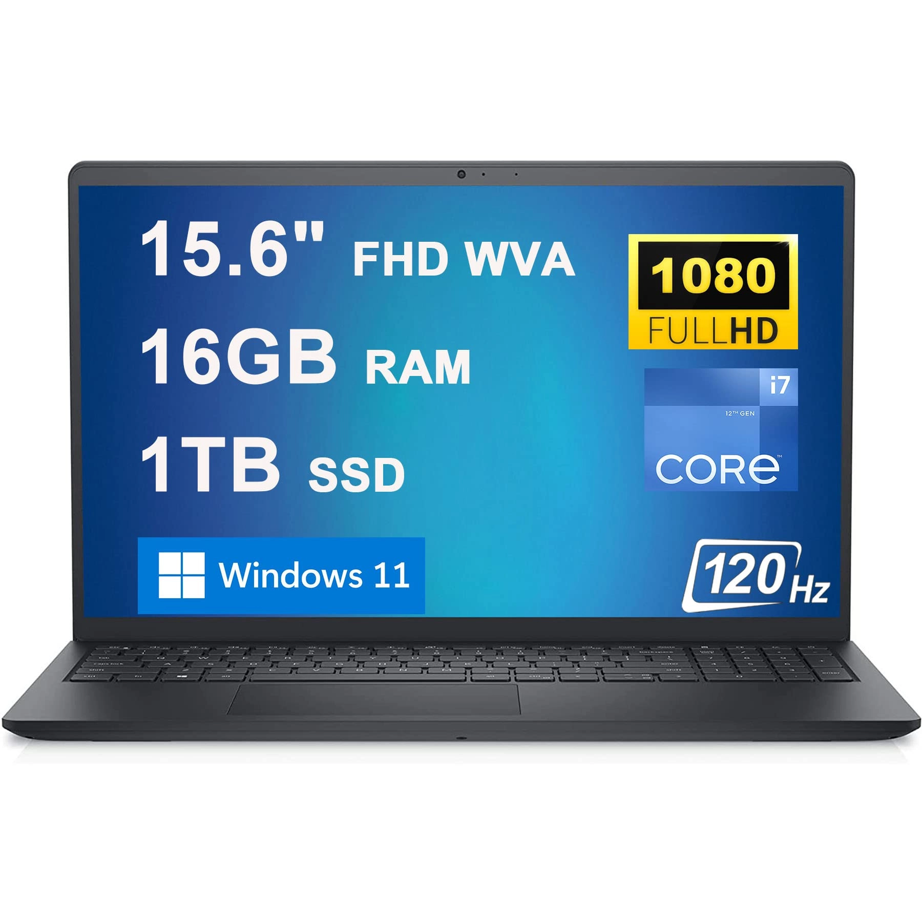 Inspiron 15 3520 - 15.6'' Core i7-1255U 16GB DDR4 1TB SSD