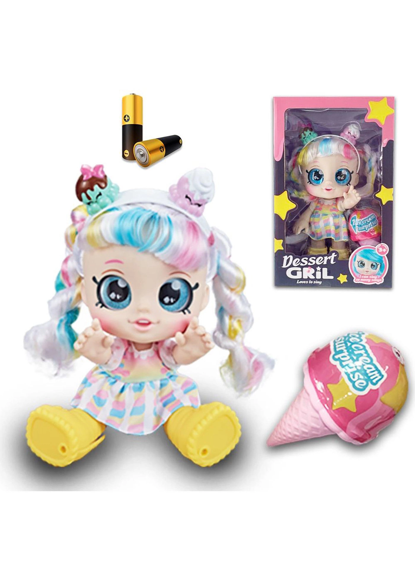 Kidwala Singing Doll - 12-inch Plastic Ages 3+
