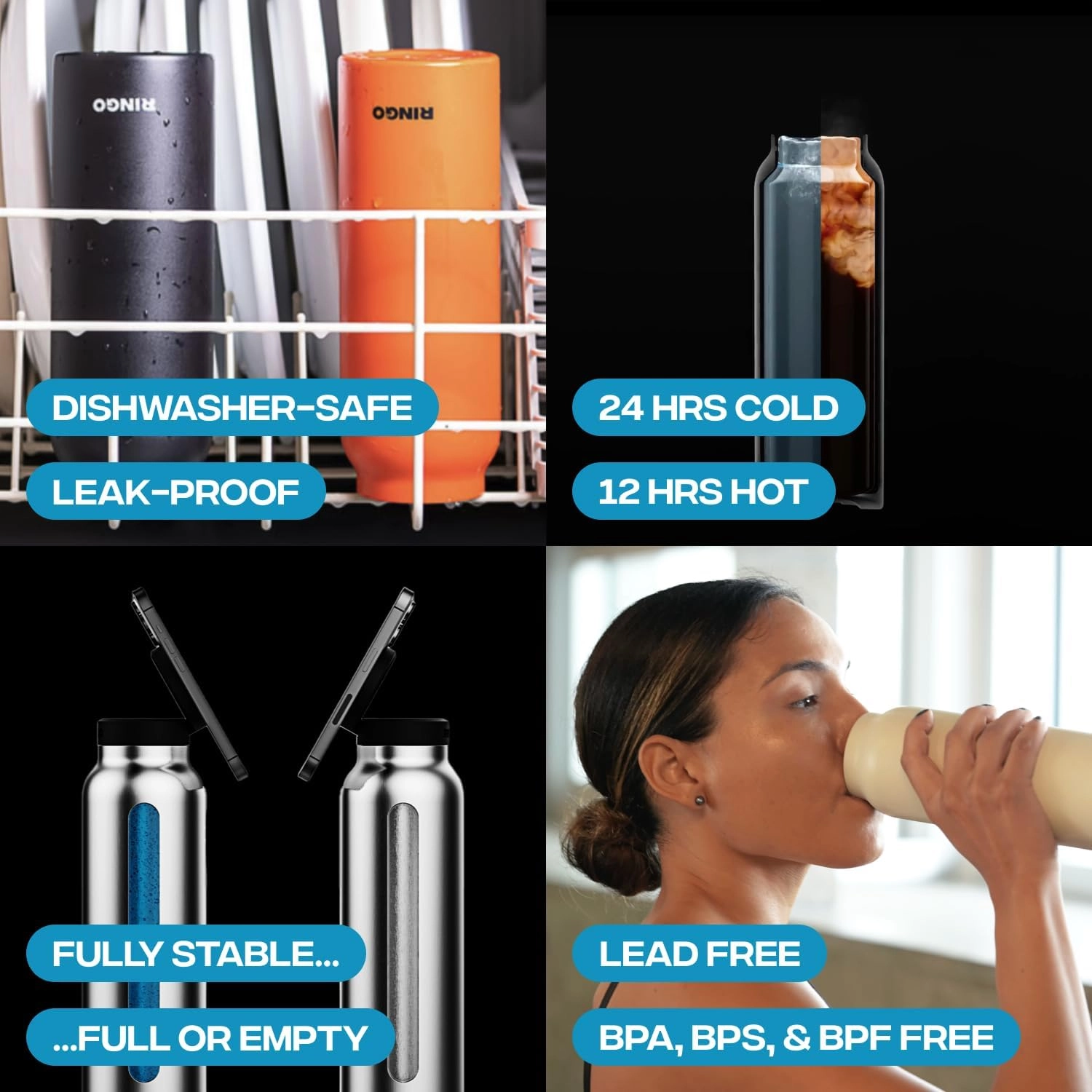 Insulated Water Bottle - 946 ml
